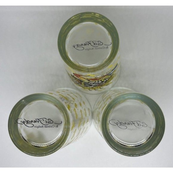 Ed Hardy Tattoo Art Pint Glass Christian Audigier  Las Vegas Skull,Snake,Tiger - Picture 9 of 10